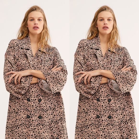 Free People leopard print Daria Shirtdress - Picture 7 of 7